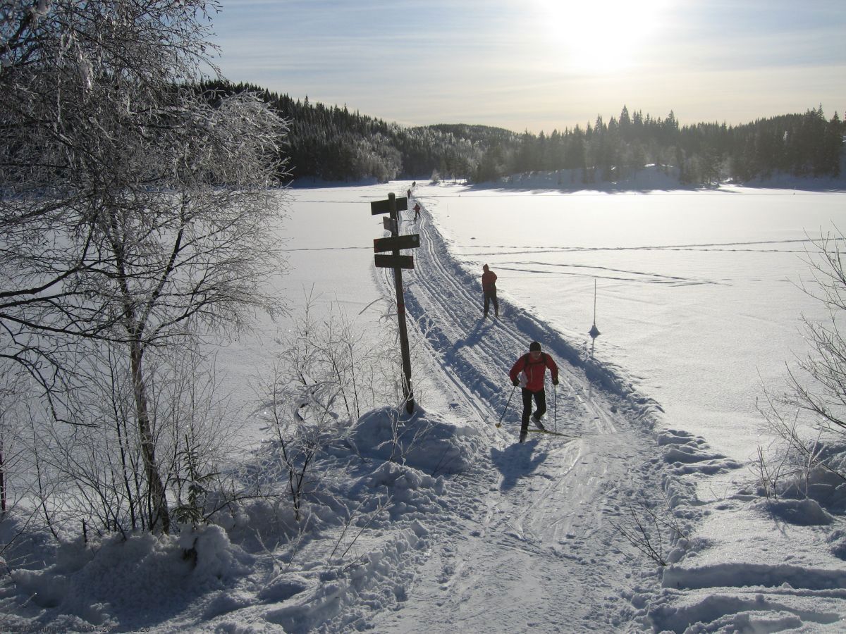 Gørjahytta mot Store Gørja.