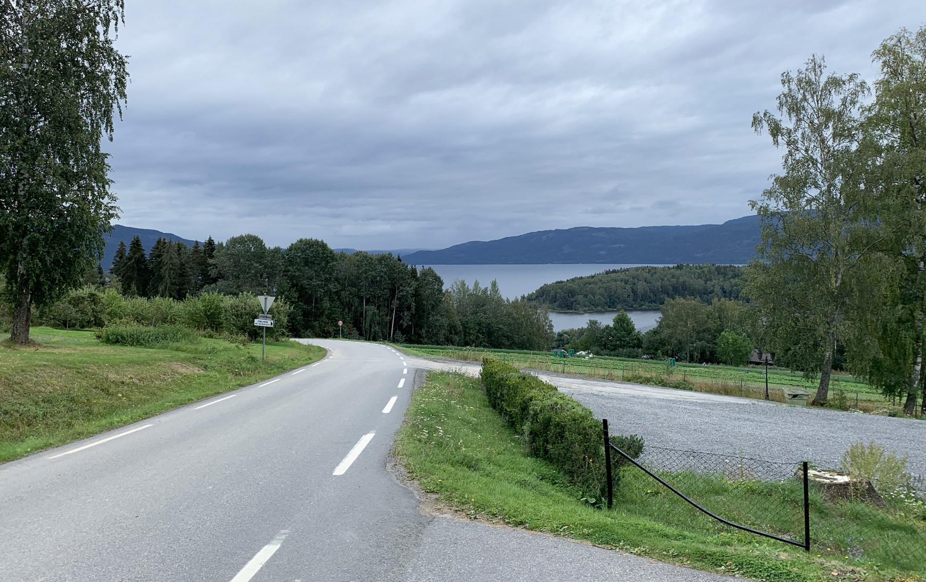 Grå dag på Leinetajet