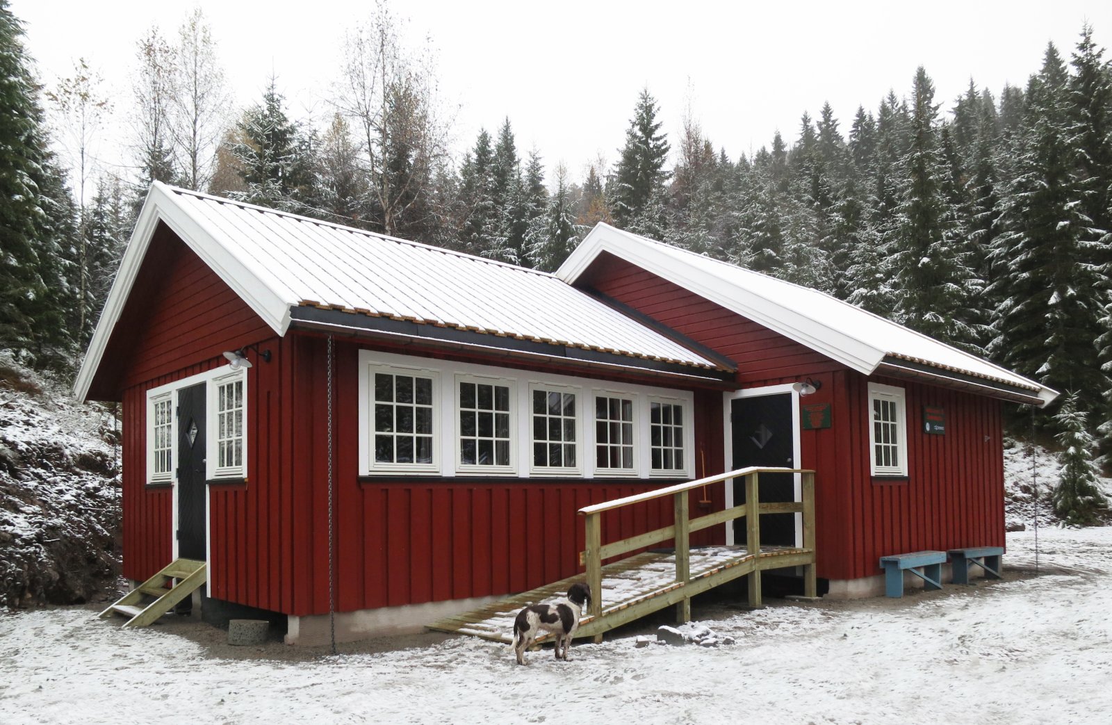 Greinehytta er ny og vinterklar