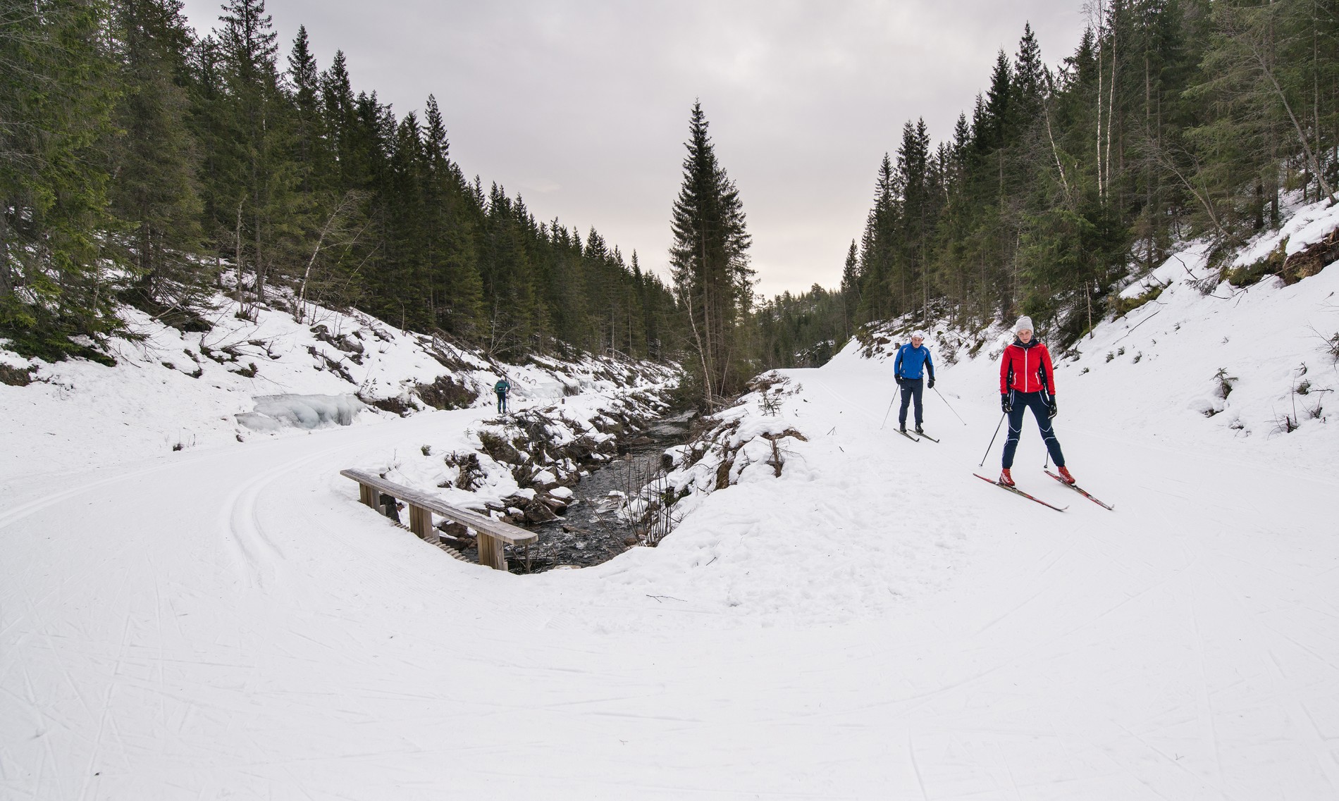 Hårnålssving ved Ulafoss