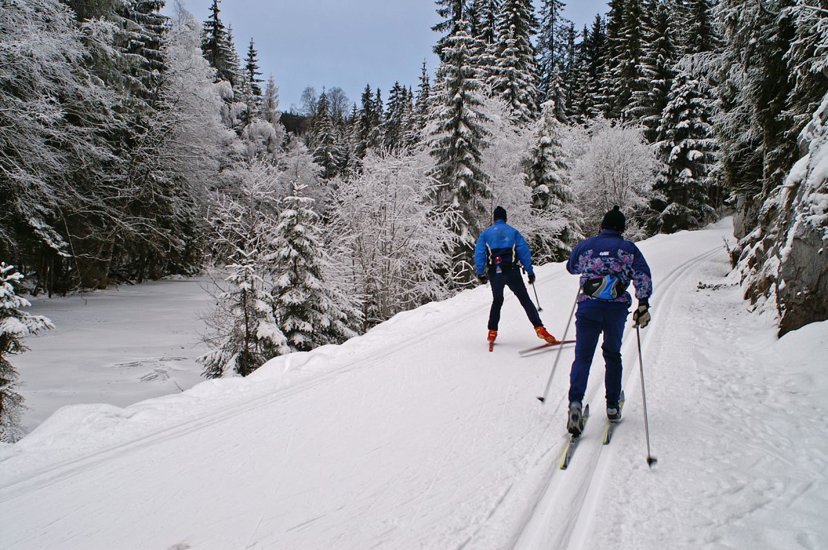Helårsløypa overlevde mildværet