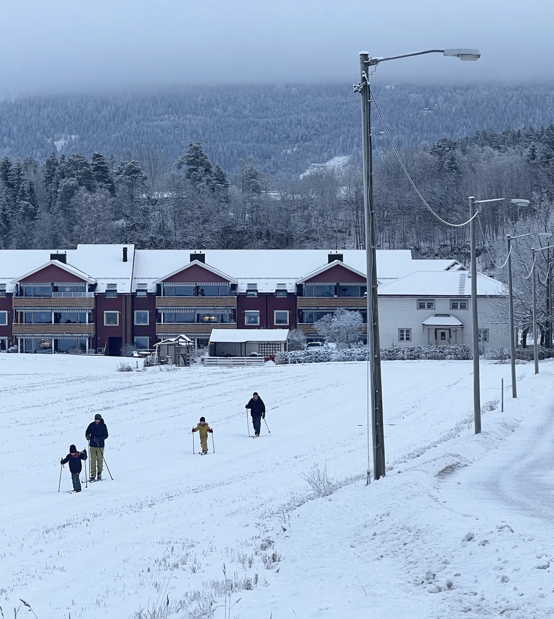 Hele familien på tur