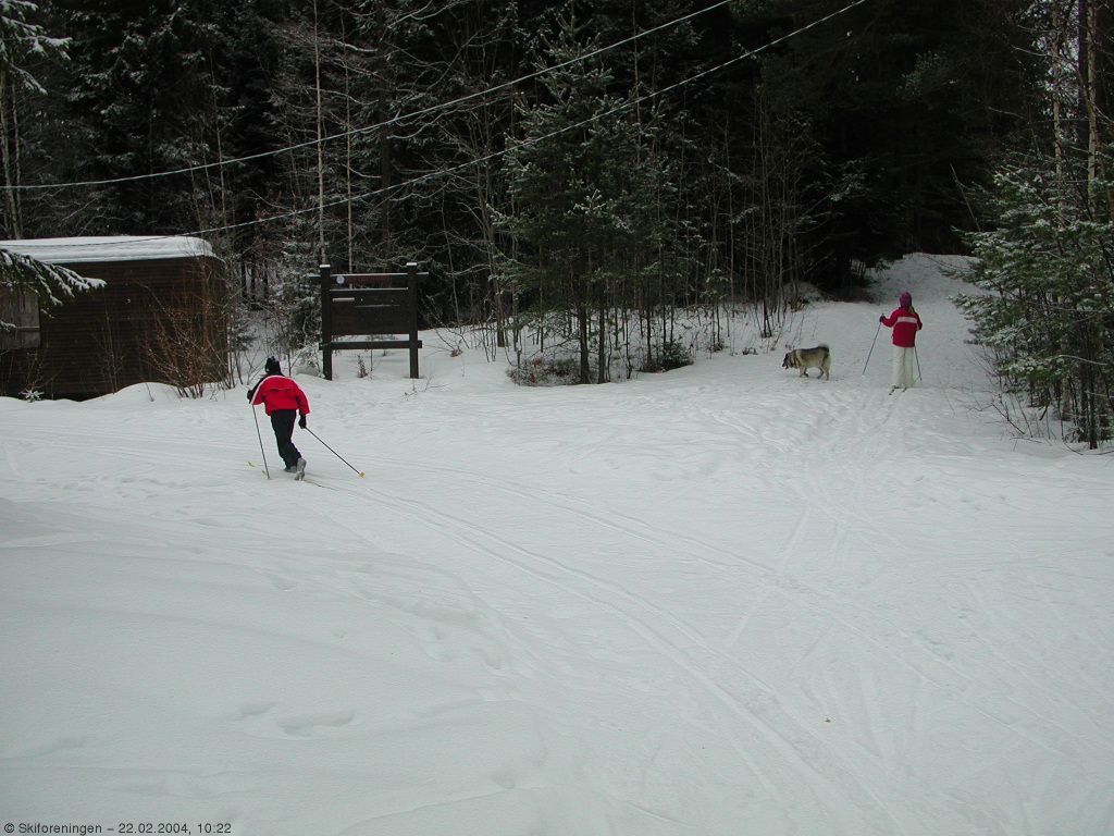 Her starter lysløypa i Åros