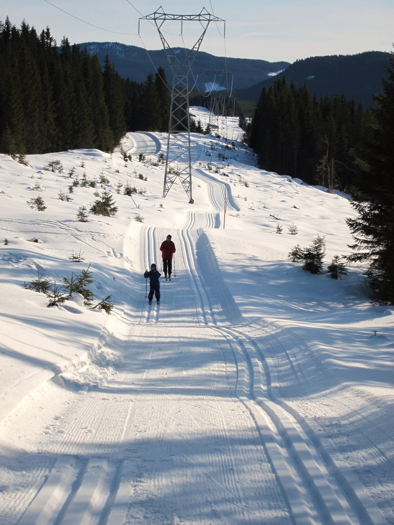 Hjemover fra Brennsætersjøen