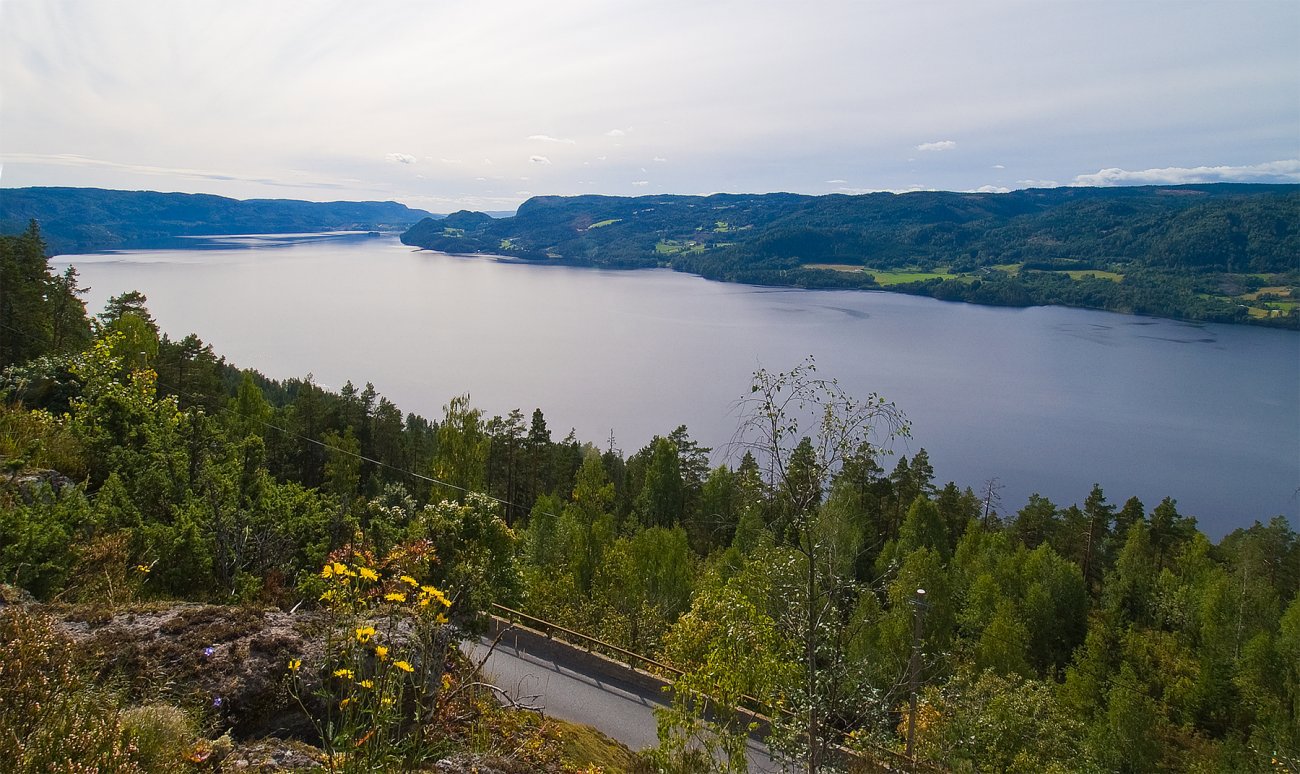 Holsfjorden i motlys
