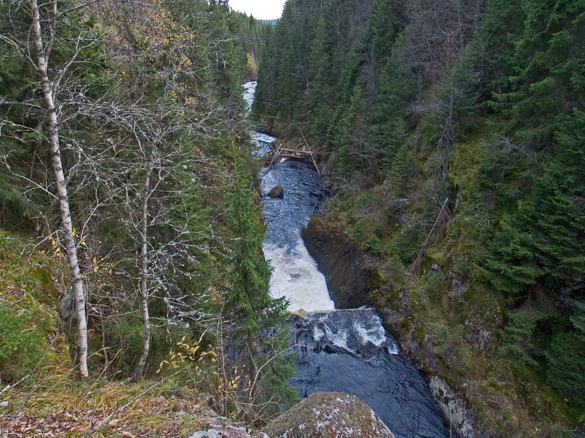 Høst ved Bjørnsjøhelvete