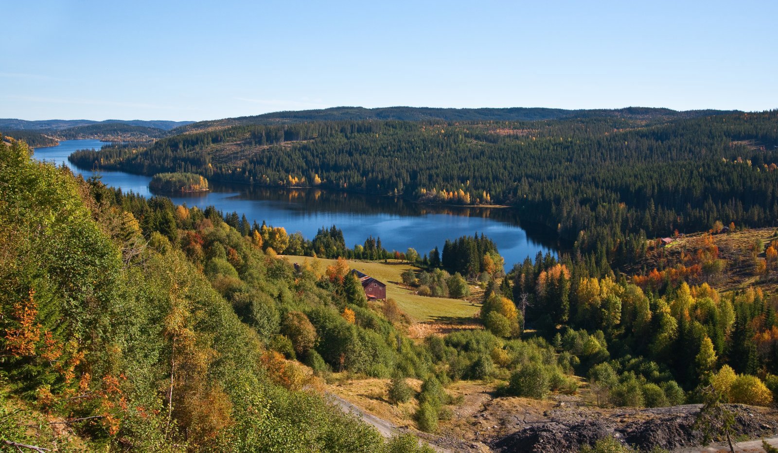 Høstvakkert ved Vestenden