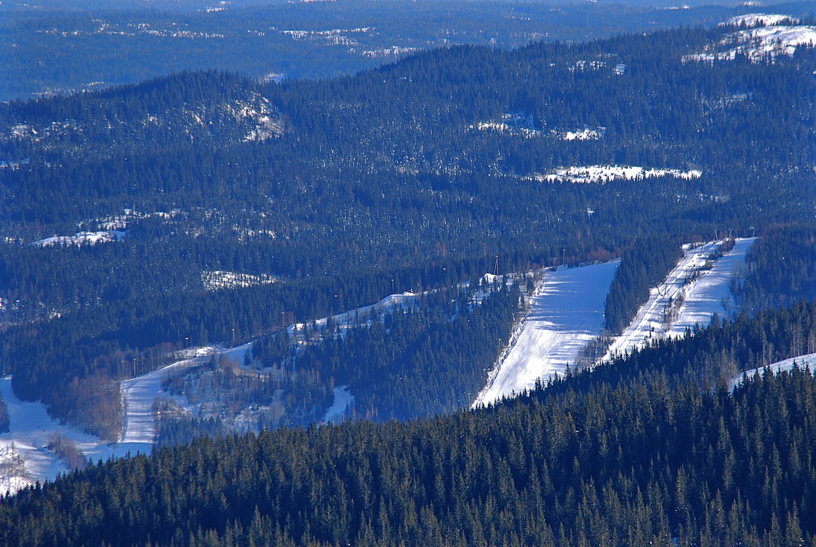 Hurdal skisenter fra Fjellsjøkampen
