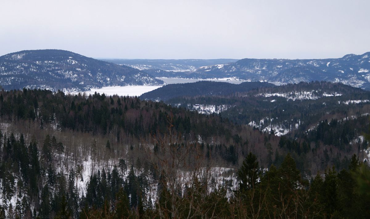 Hurumlandet sett fra Aukeåsen
