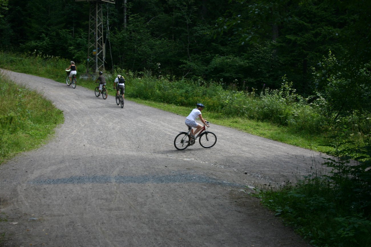 Hver sin vei ved Sleppa