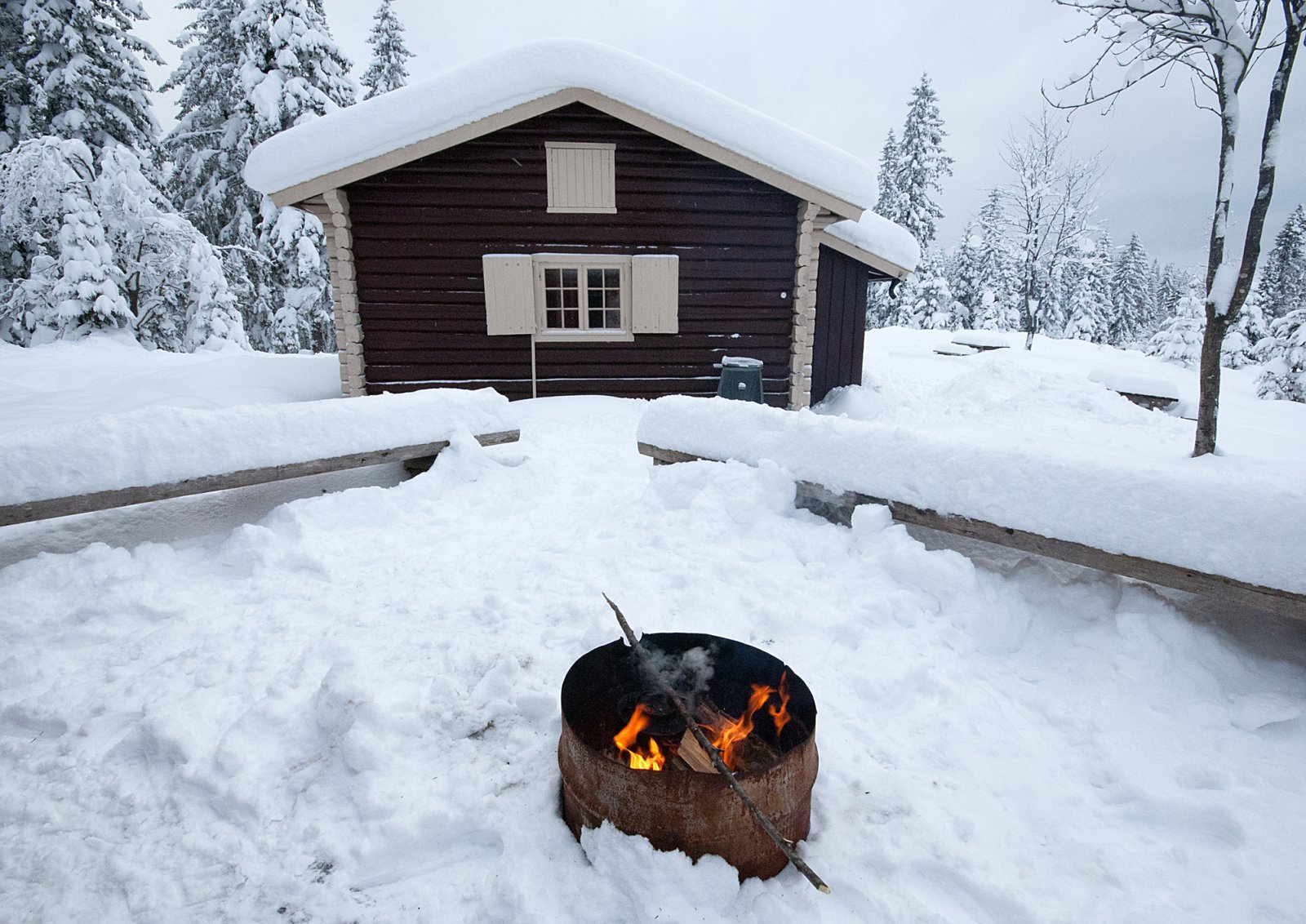 Hverdag ved Vingerdalstua