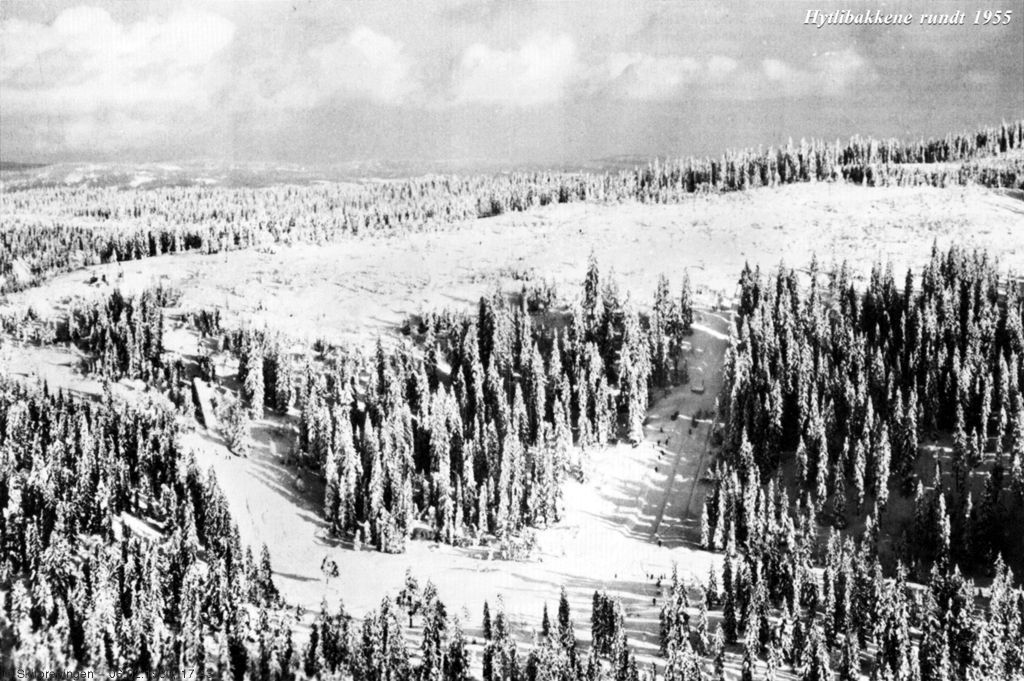 Hytlibakkene anno 1955