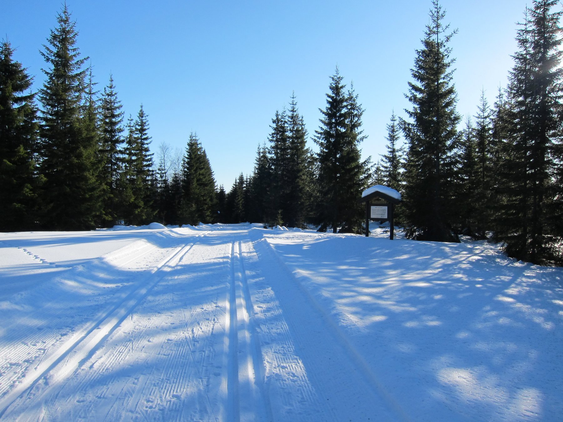 I et område med krigshistorie