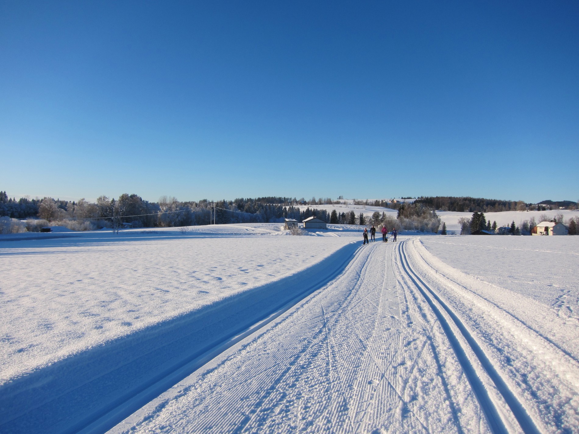 I gode spor fra skytebanen