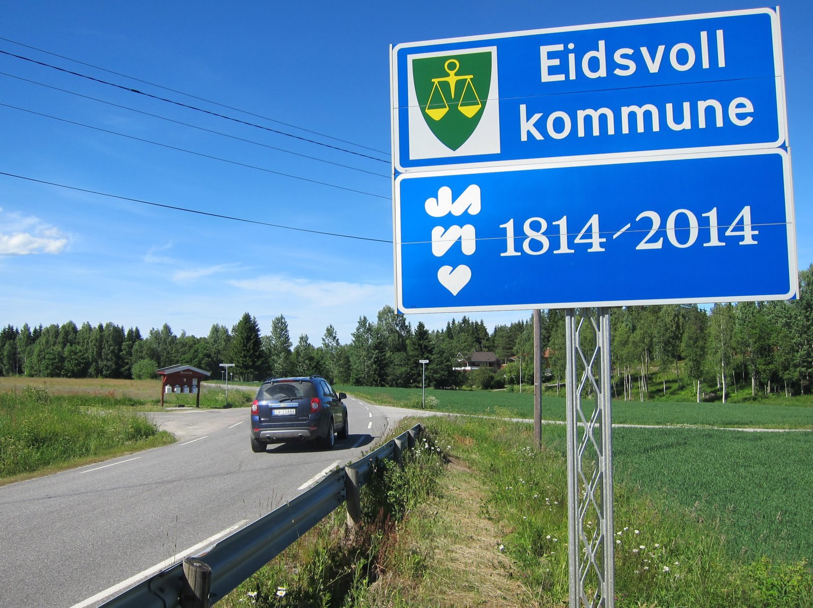 I grenseland Eidsvoll-Nes