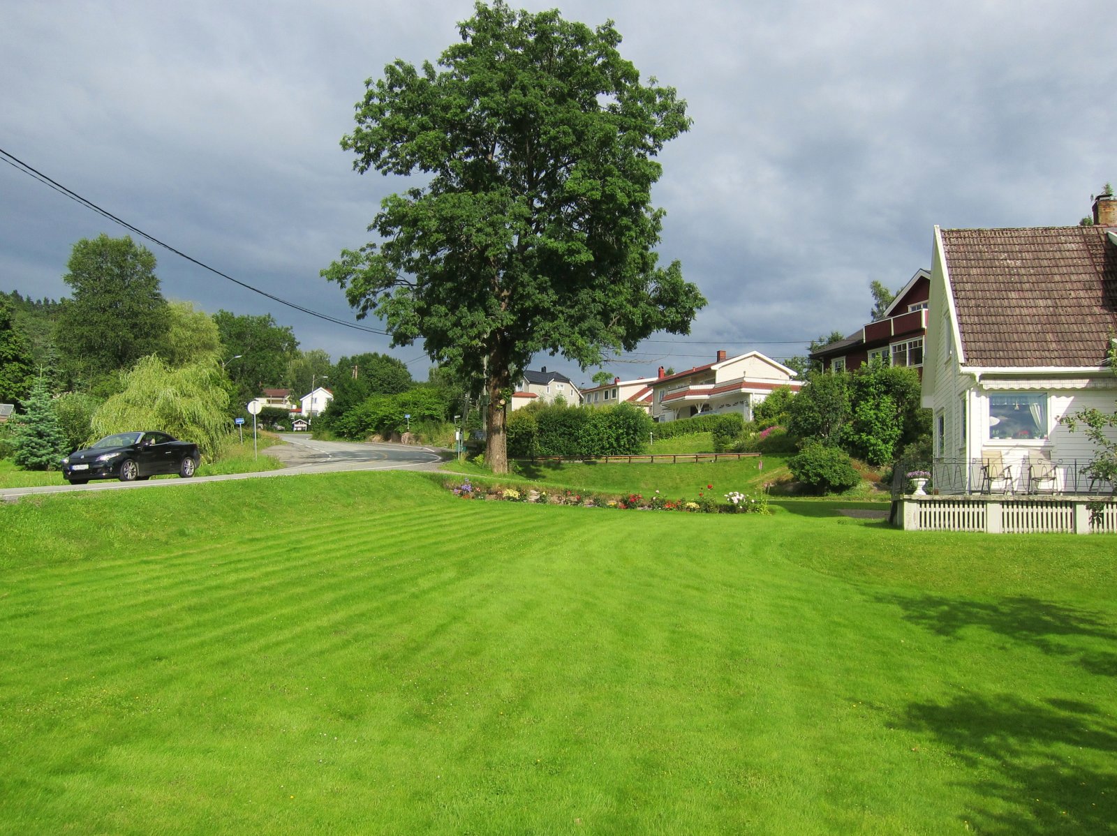 I grønne omgivelser