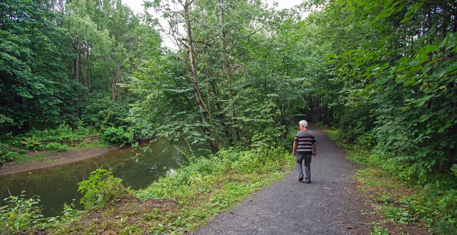 I grønne omgivelser