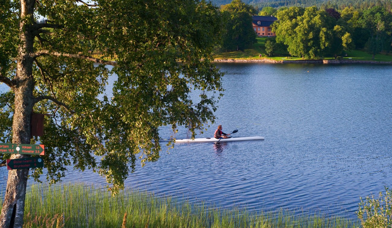 I kajakk forbi Bogstad