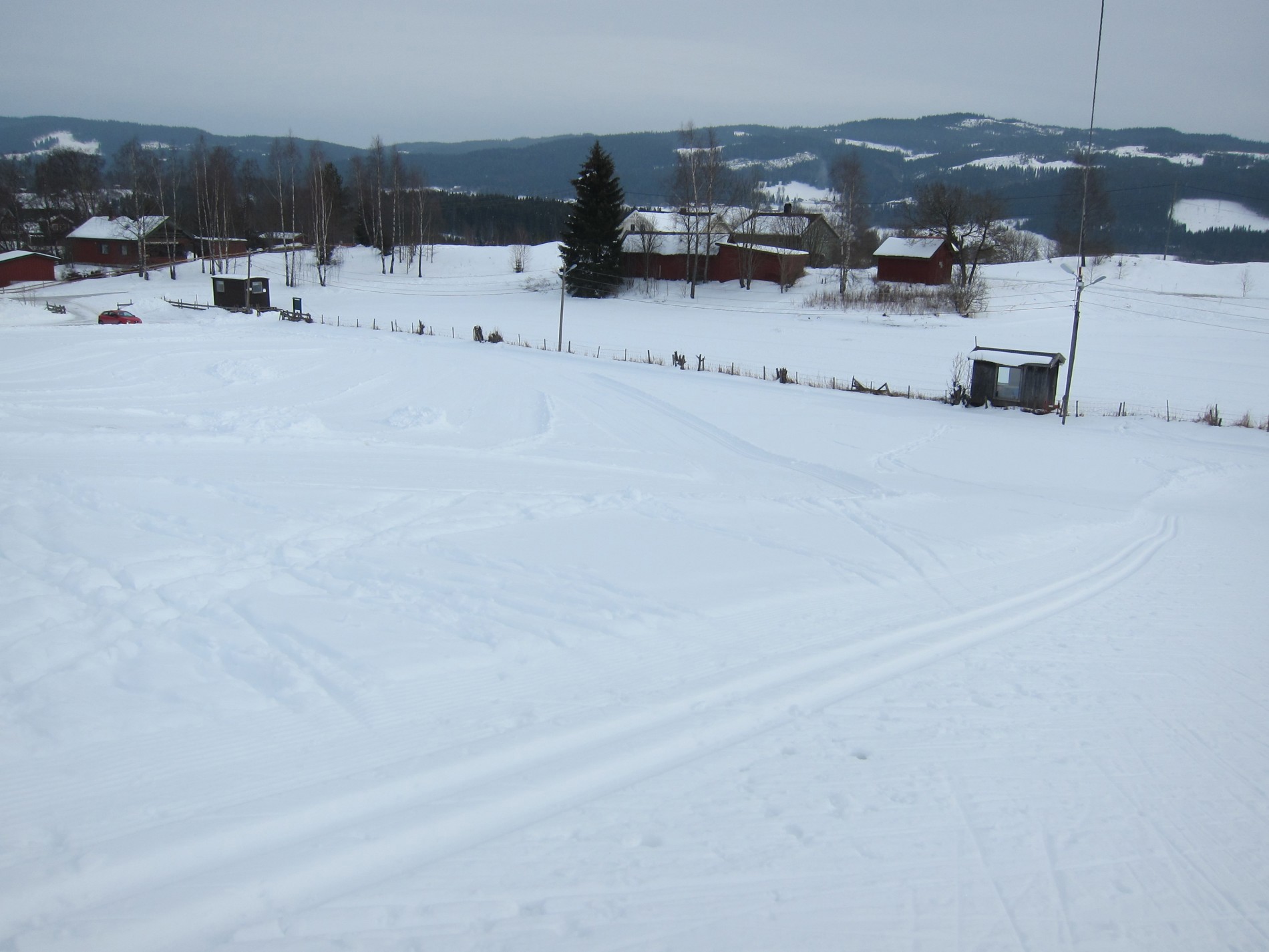 I lysløypa på Klinkenberg