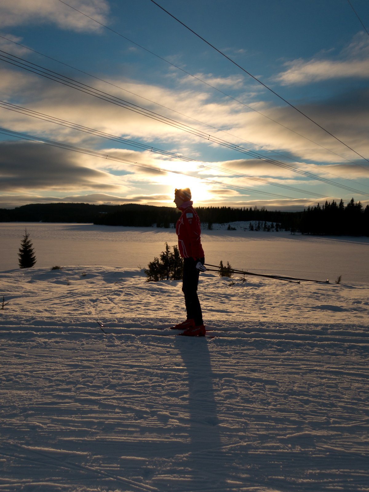 I motlys ved Sandungen