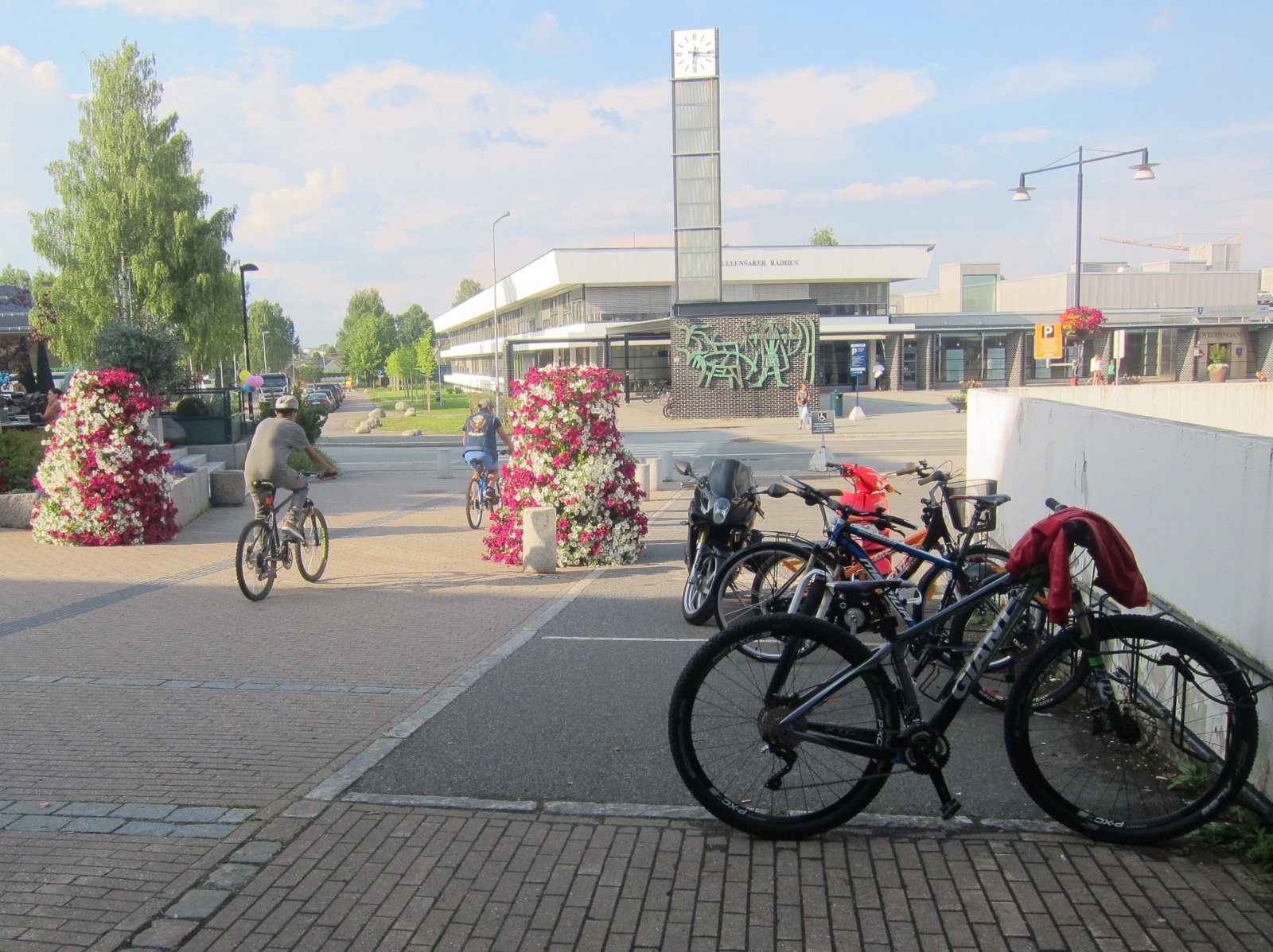 I sykkelbyen Jessheim