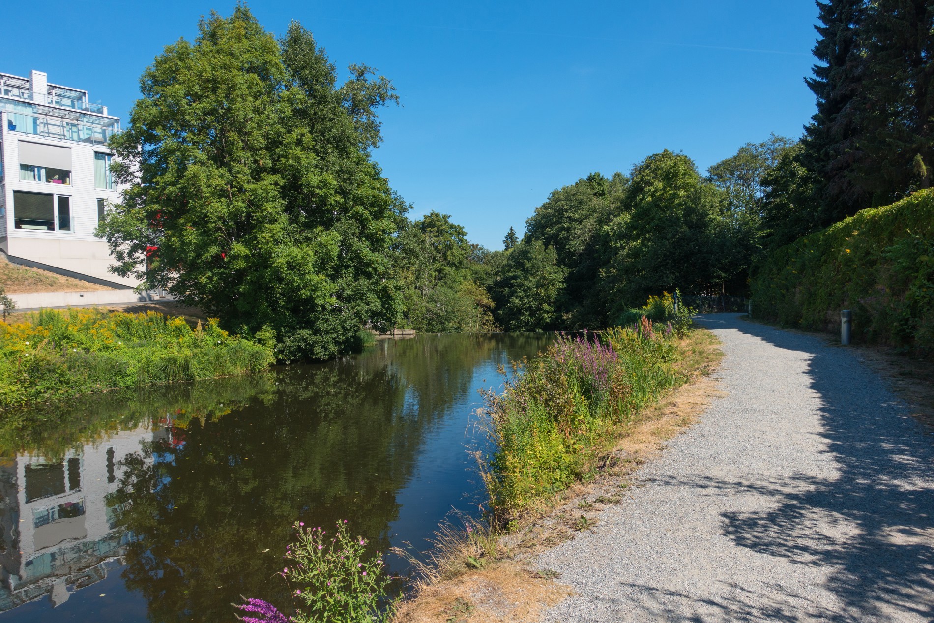 Idyllisk langs Sagelva