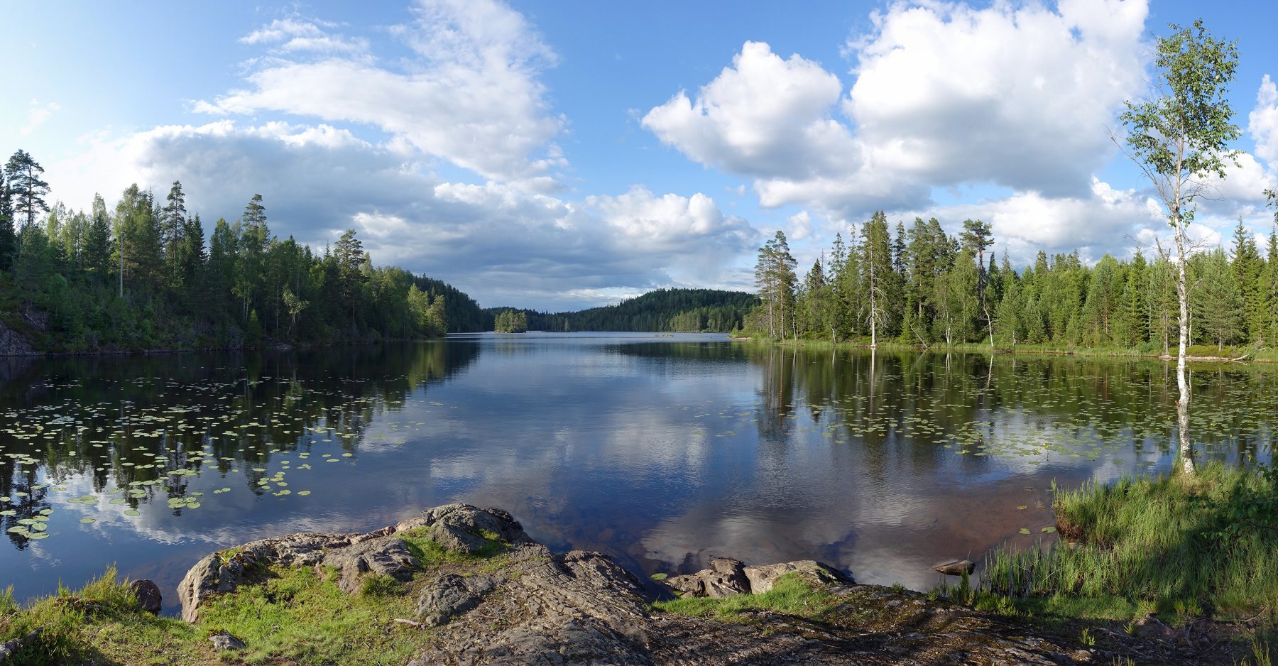 Idyllisk ved Gjeddevann