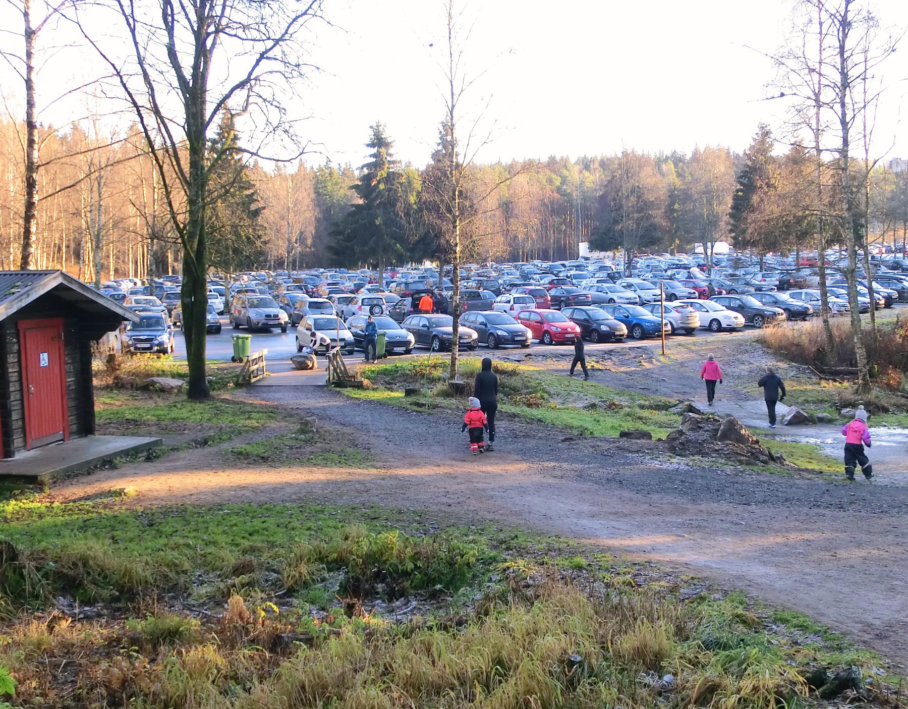 Ikke en ledig plass å oppdrive