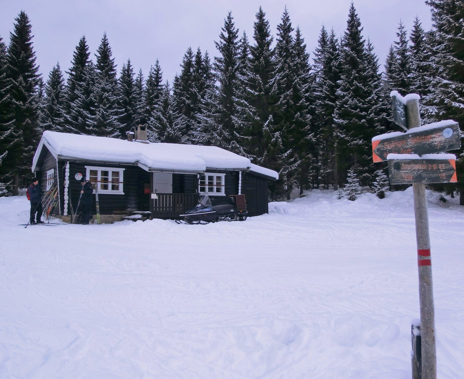 Ikke storinnrykk på Rajebråtan i dag