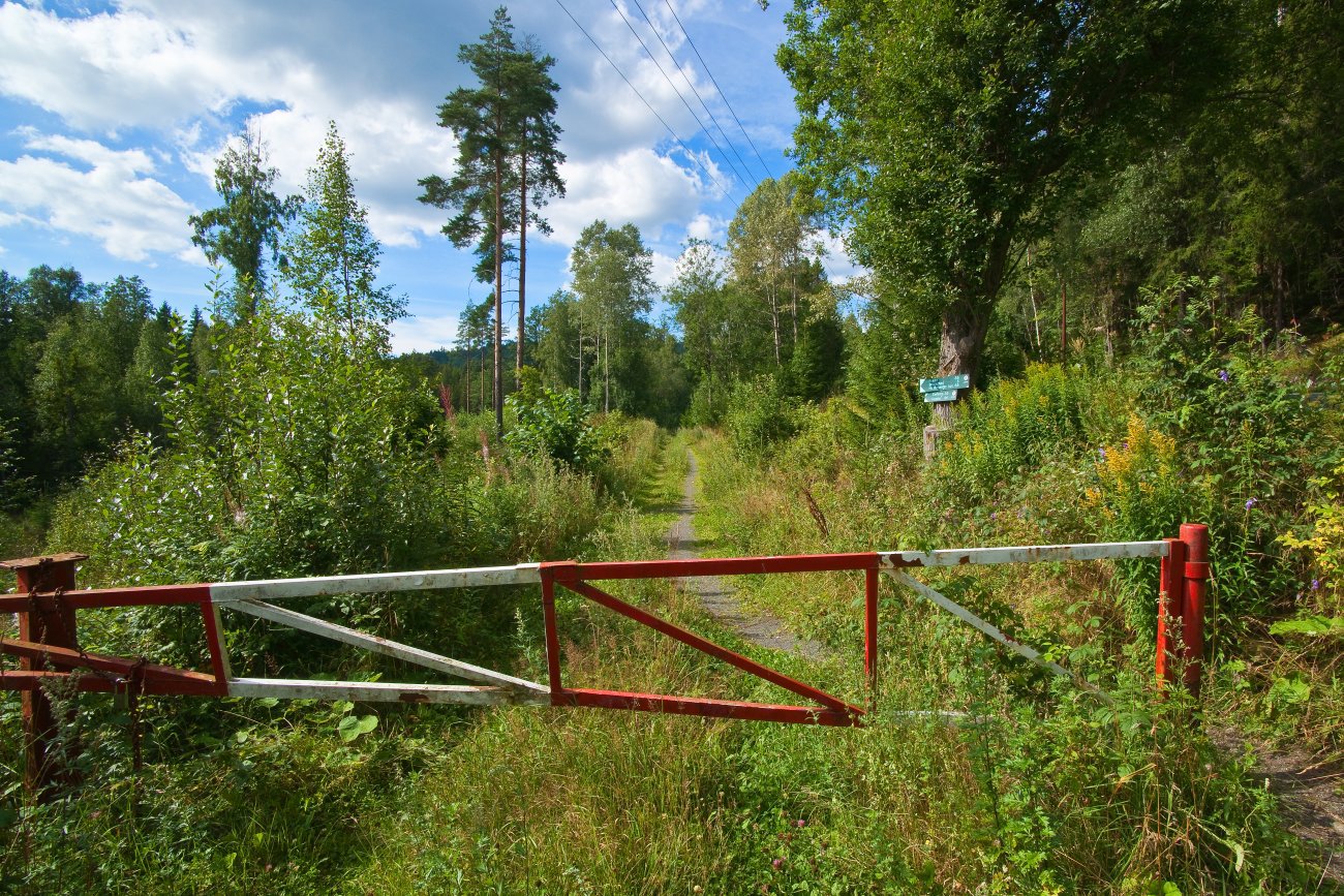 Inn på sommervei vestover