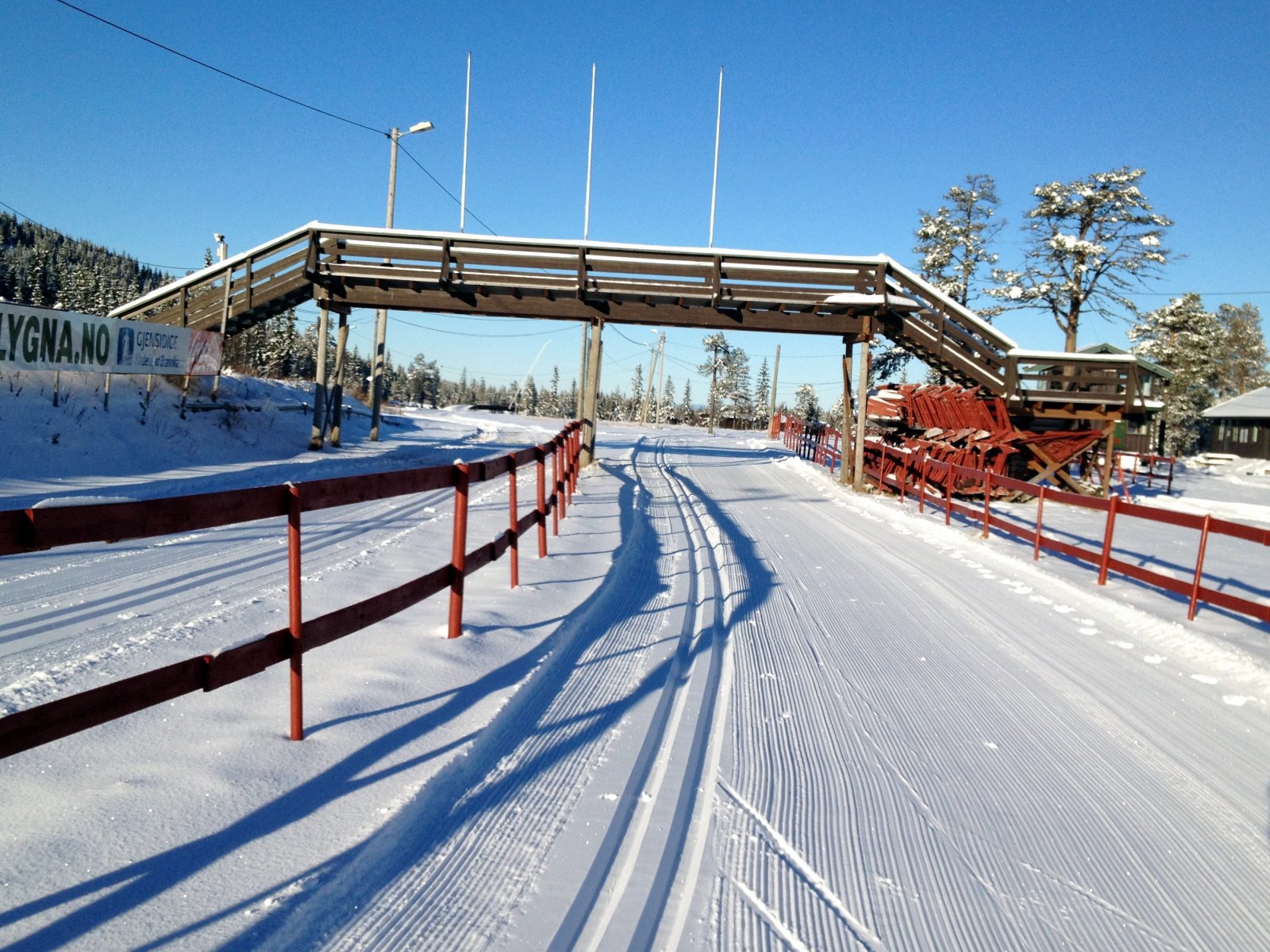 Innbydende løyper på Lygna skisenter