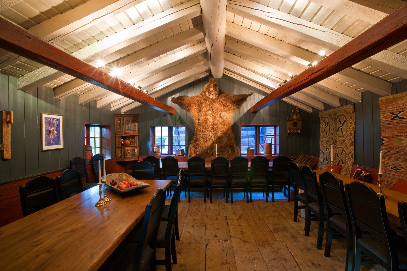 Innendørs på Bjørnsgard