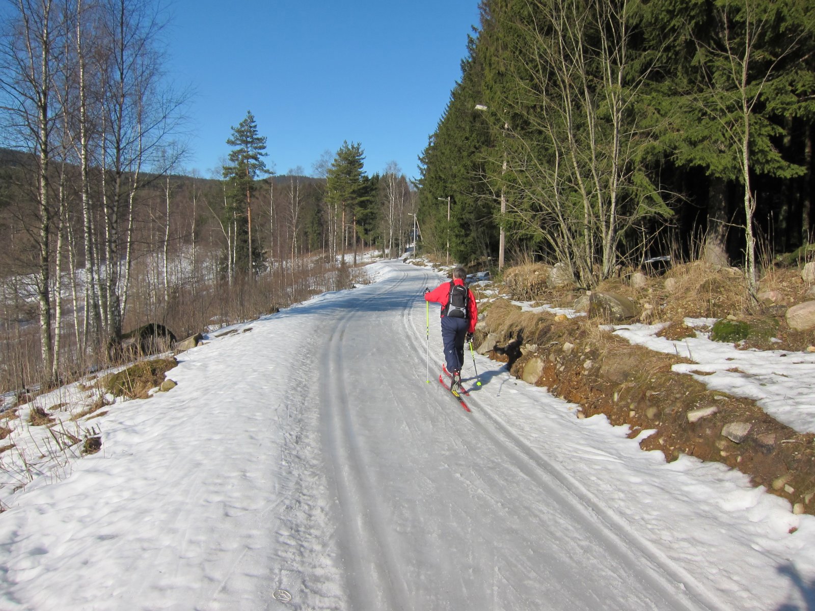 Isete mellom Sognsvann og Ullevålseter