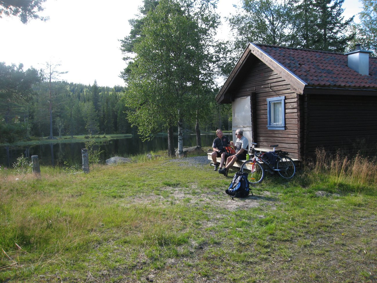 Jakthytta ved Fiskedammen