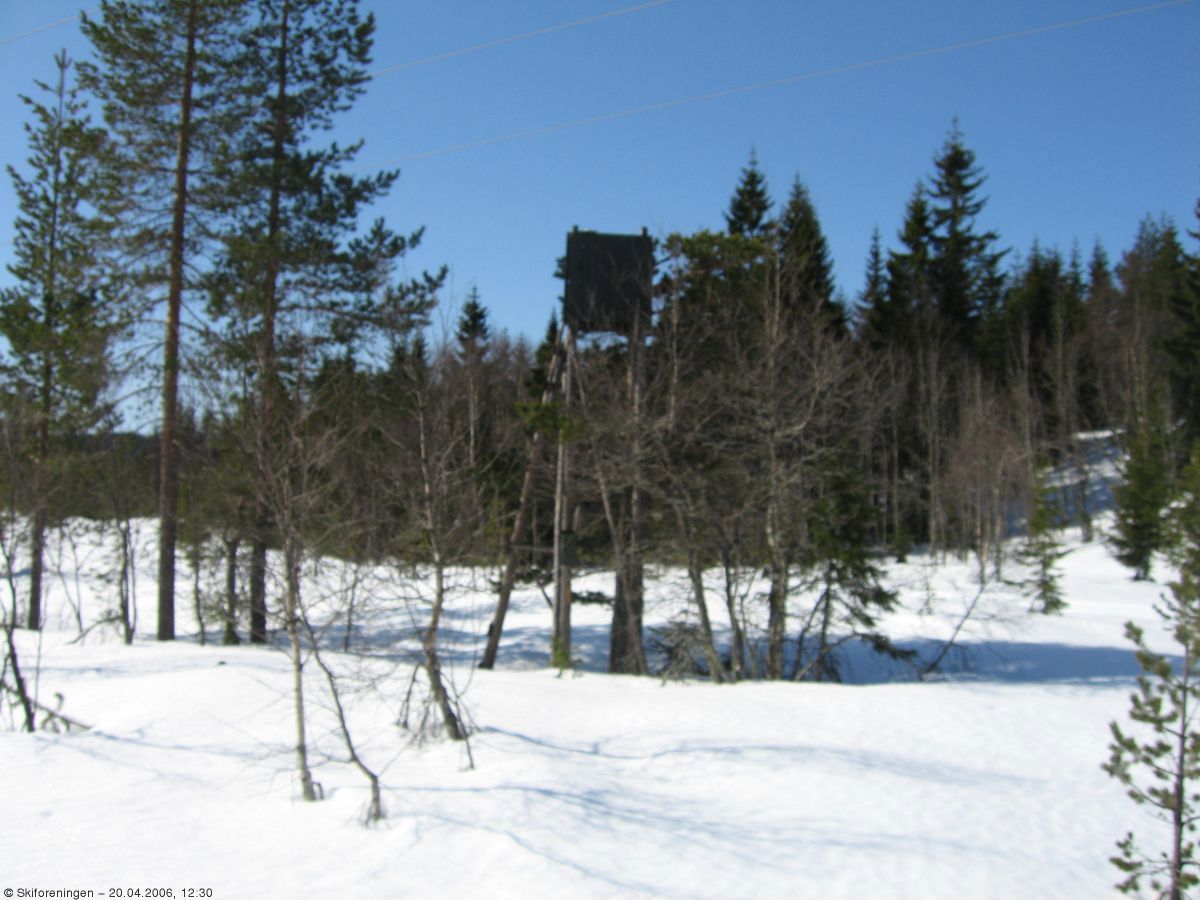 Jakttårn på Romeriksåsen