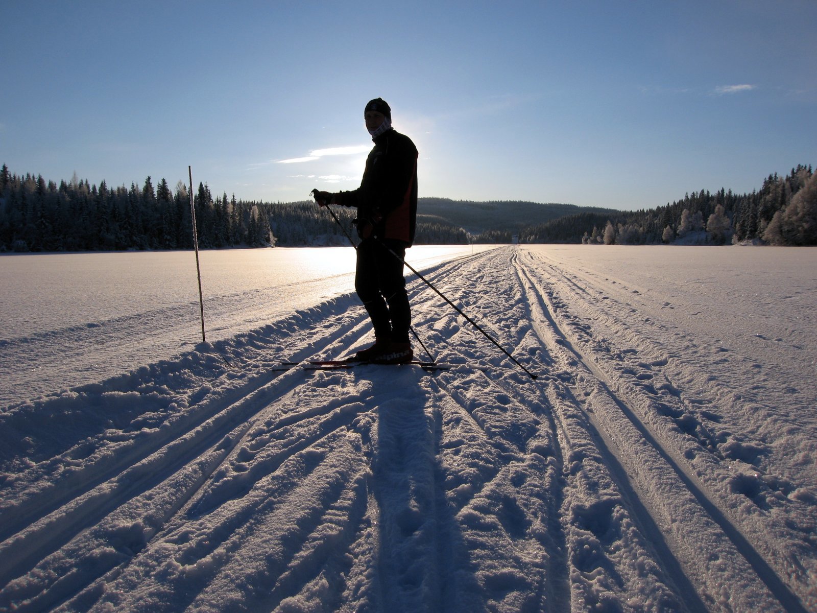 Kald juledag på Svea