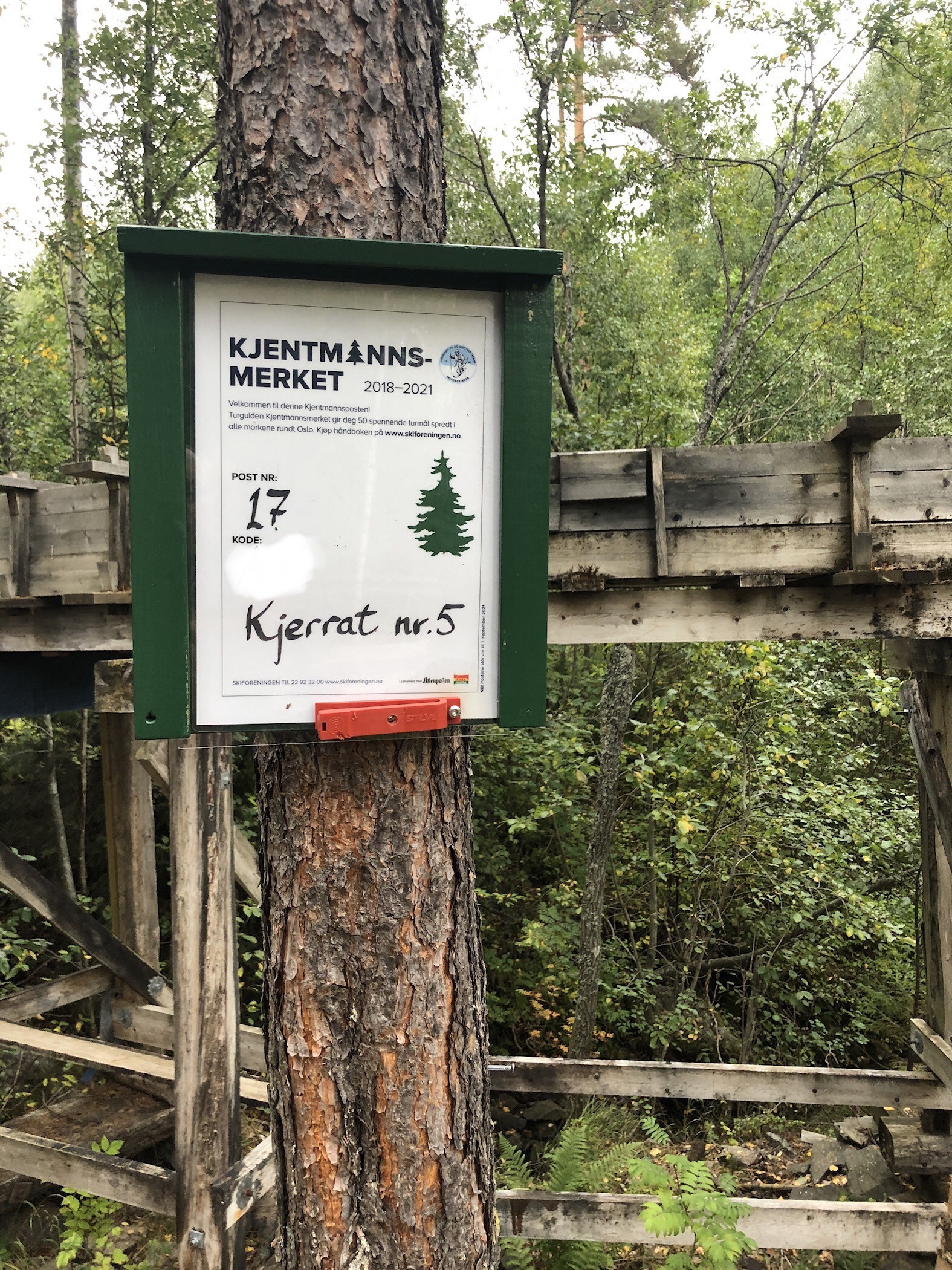 Kjentmannspost: kjerrat nr. 5