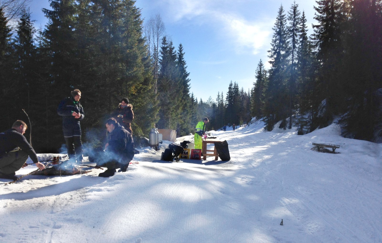 Klar til servering i Bjønnputtdalen