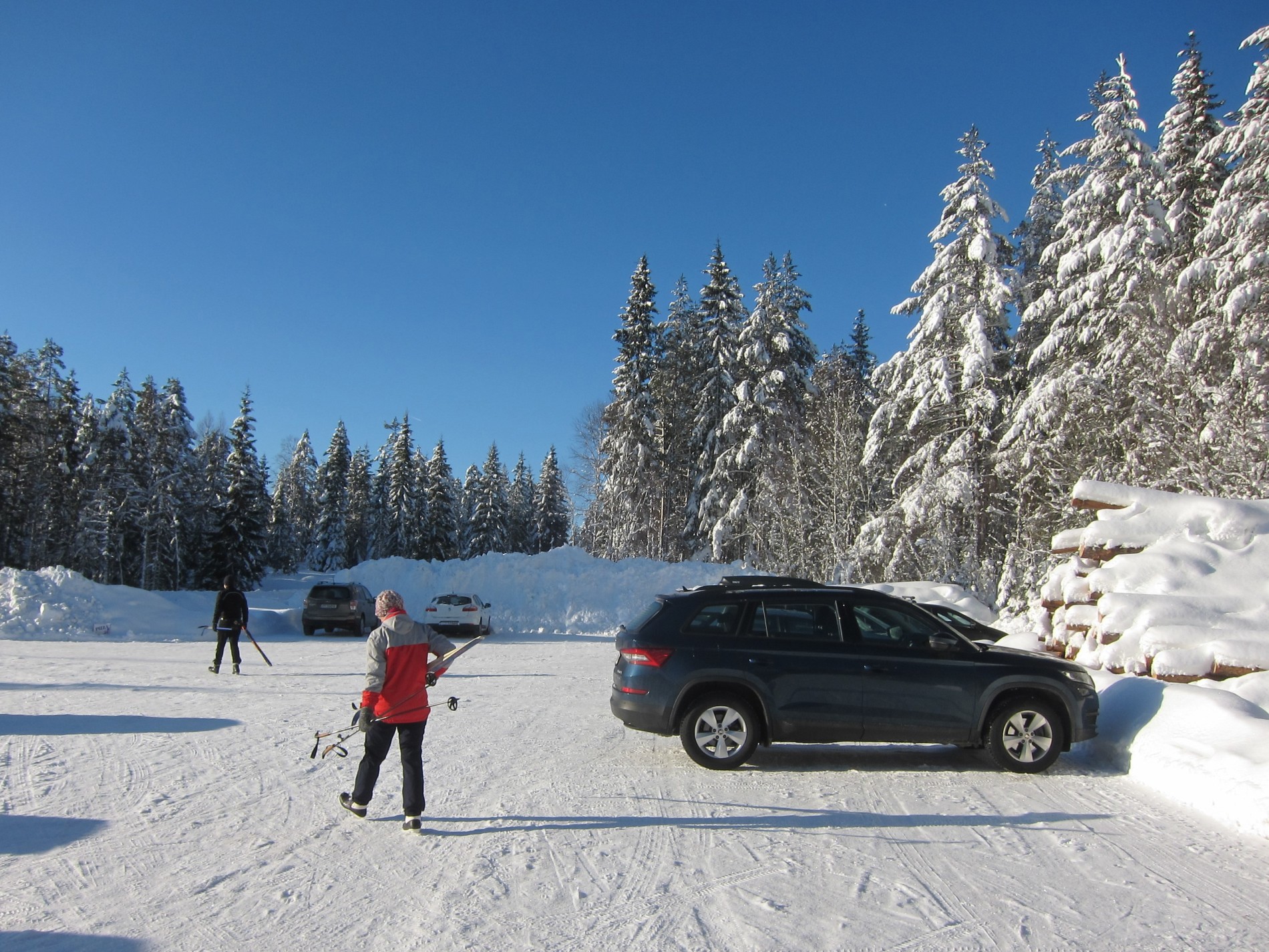 Klar til tur fra Benkemyra