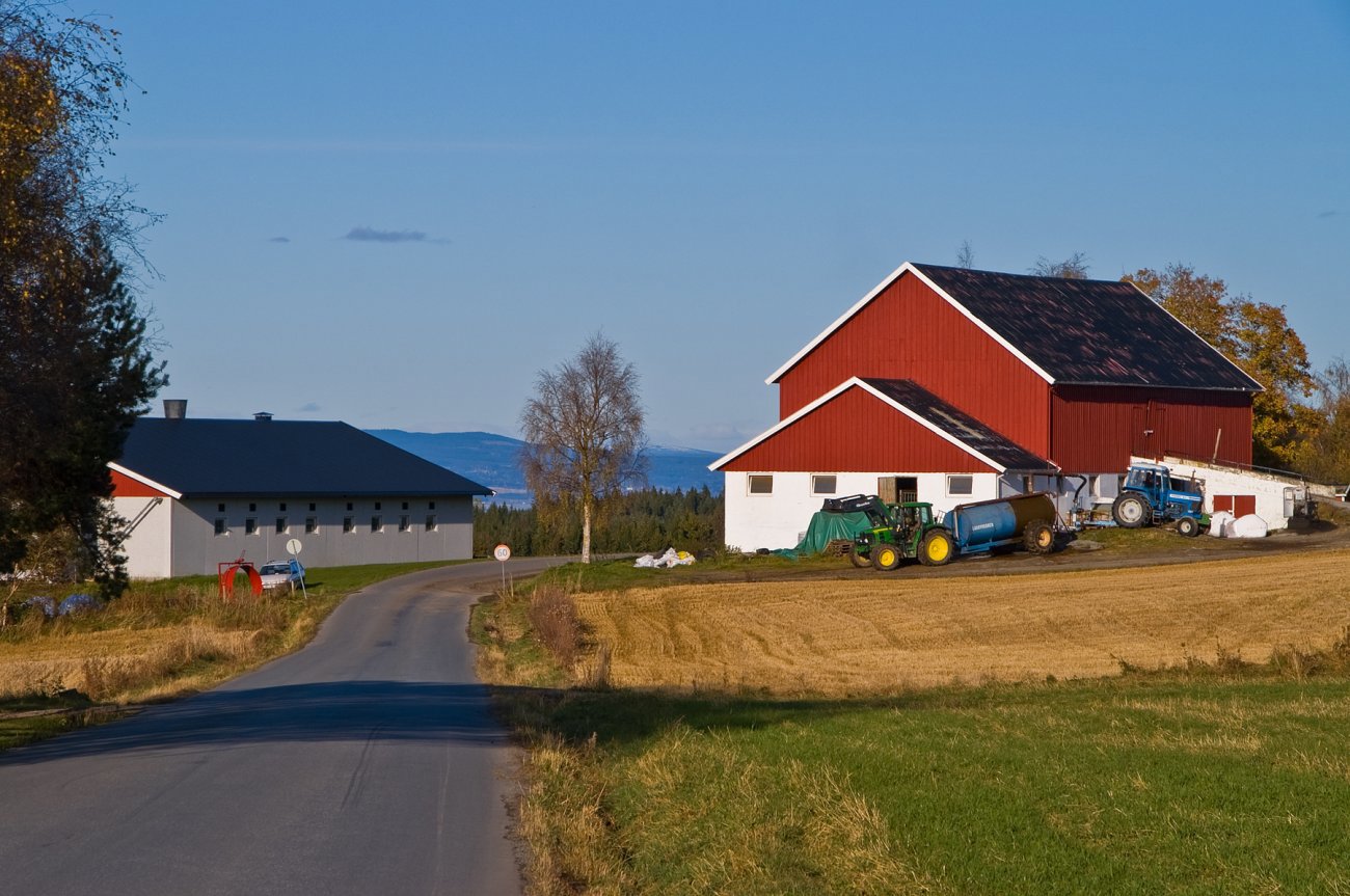Klarvær på Lerudåsen