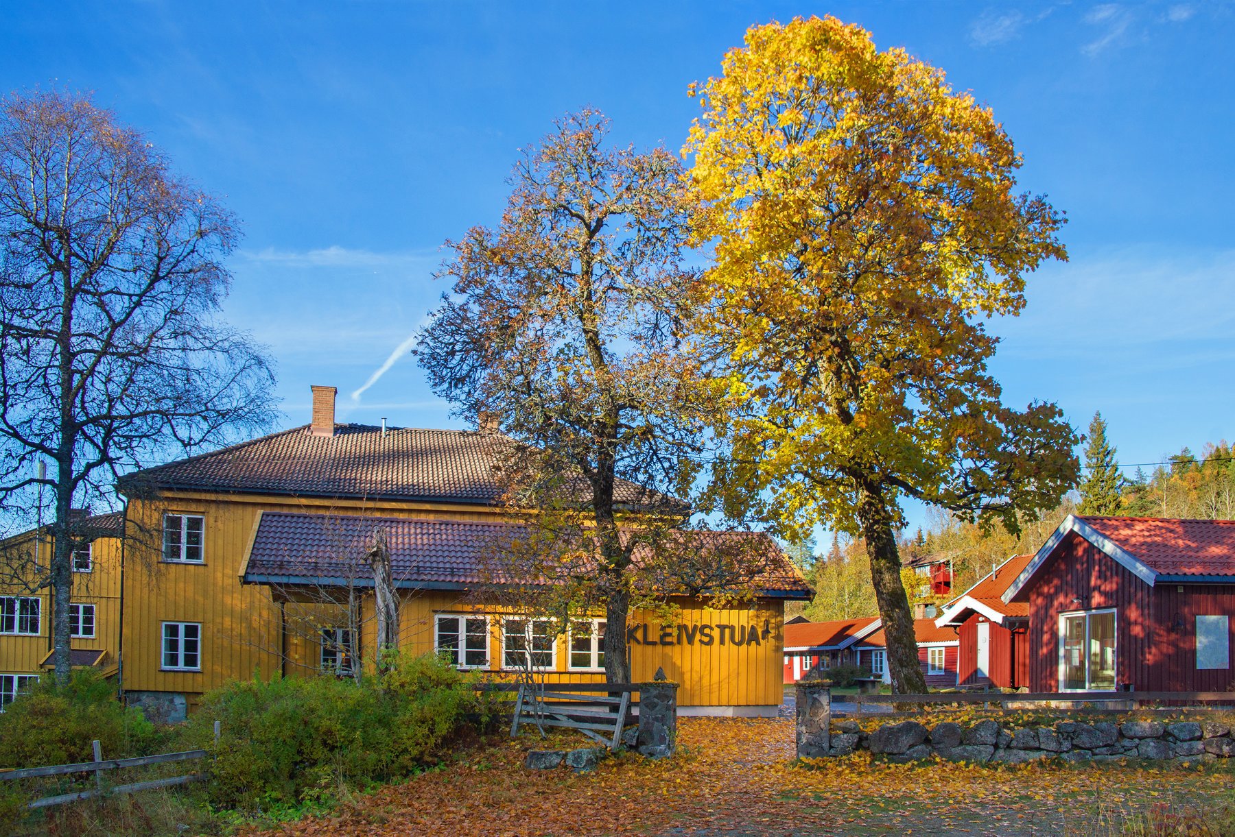 Kleivstua en vakker dag i oktober