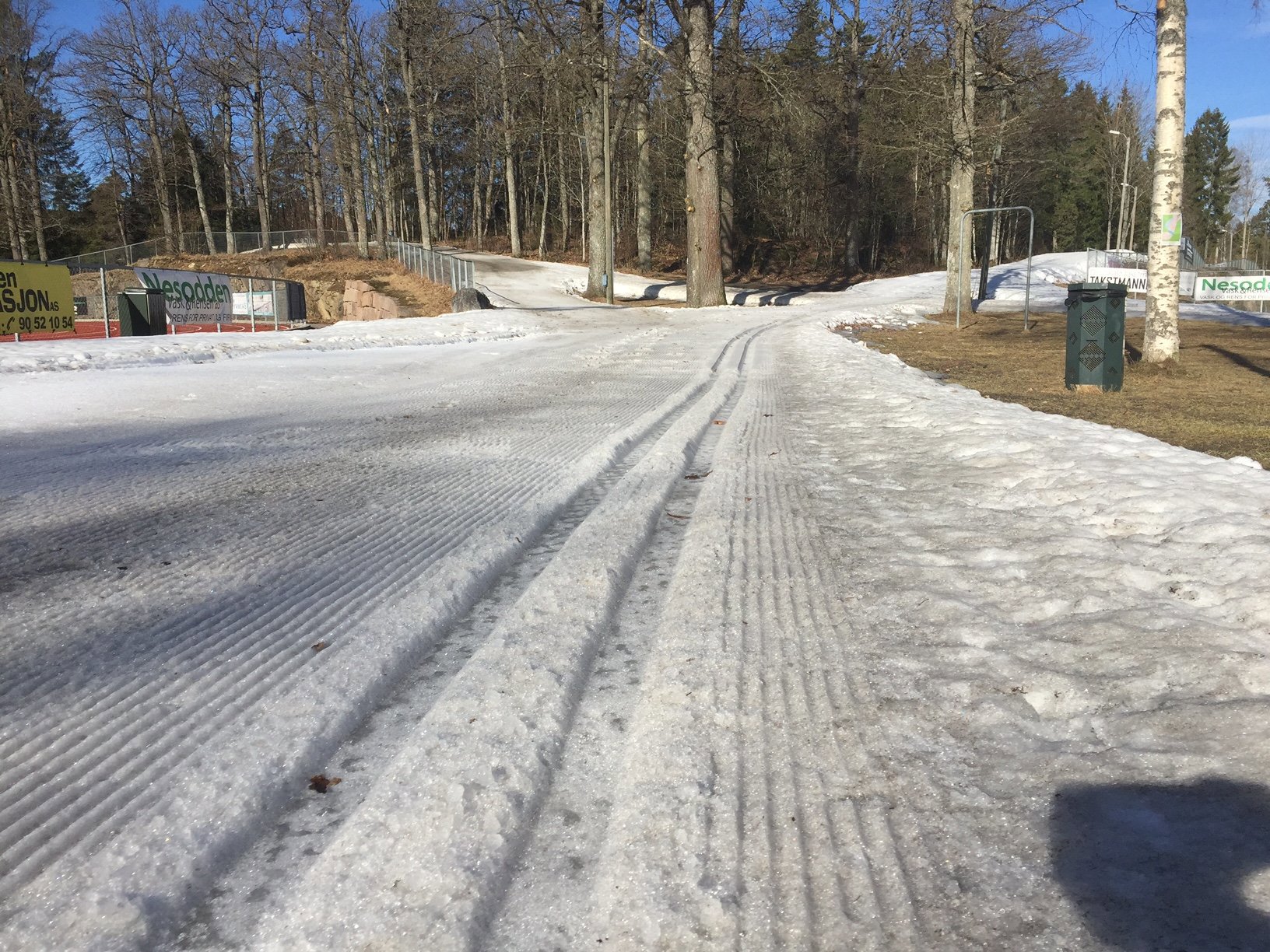 Klisterføre på Nesodden