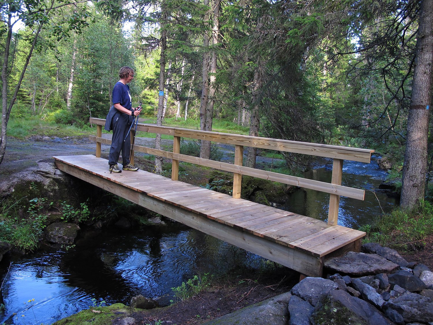 Kloppa mellom Øvre og Midtre Fløyta