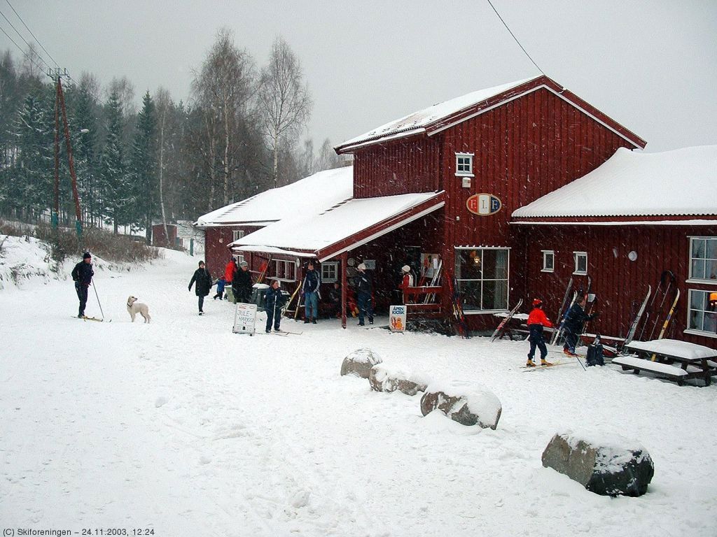 Klubbhuset til Fossum IF