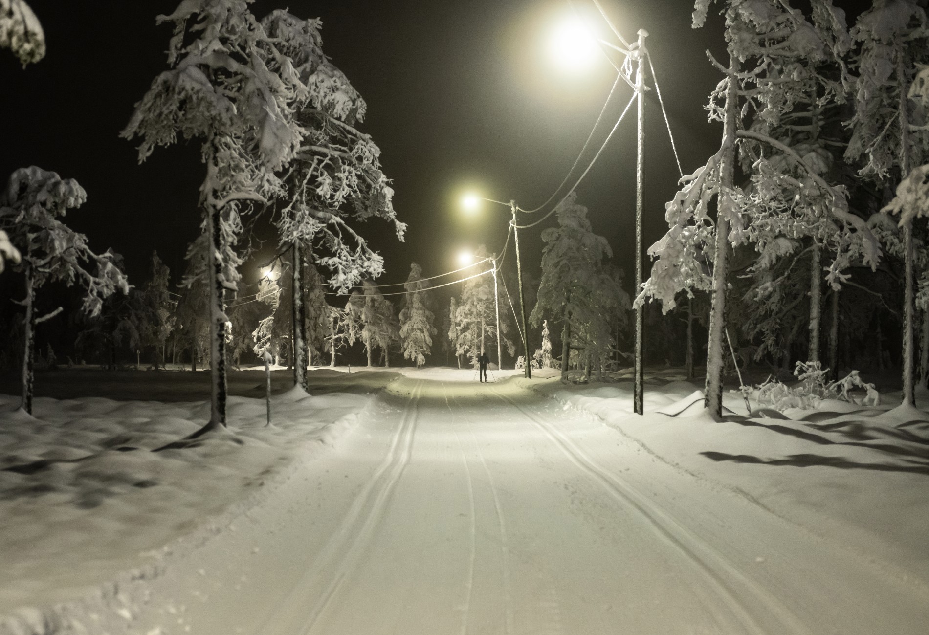Knallfint på Lygna i kveld