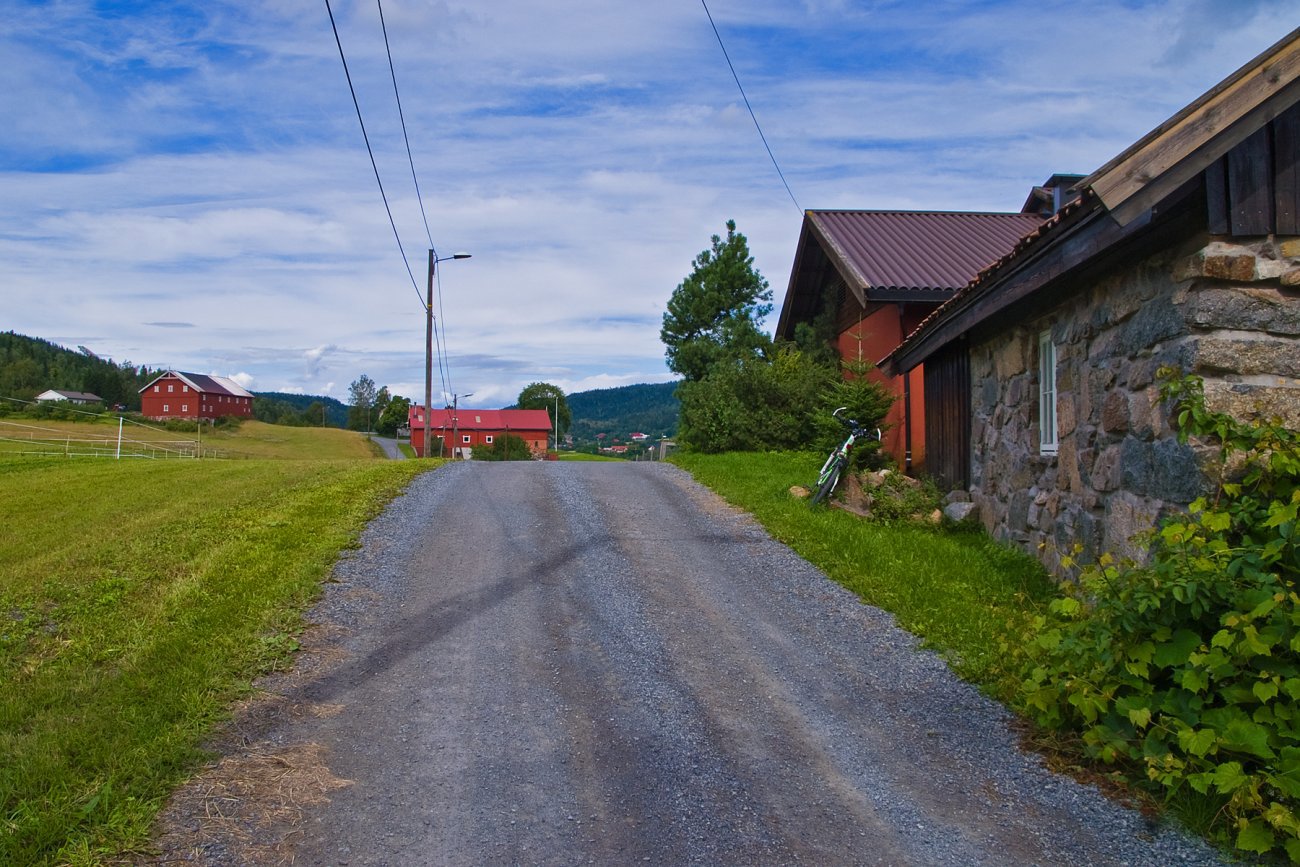 Kort vei mellom gårdene