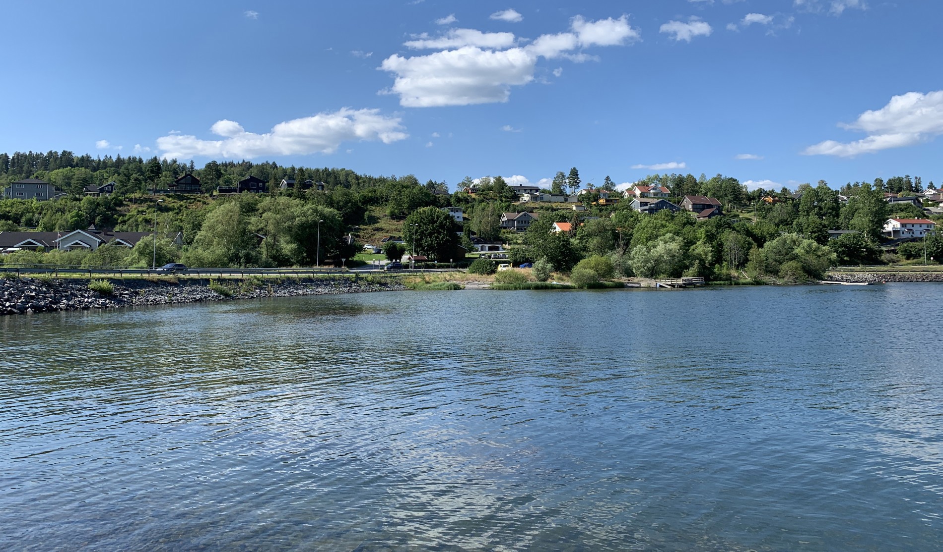 Kroksund sett fra Slettøya
