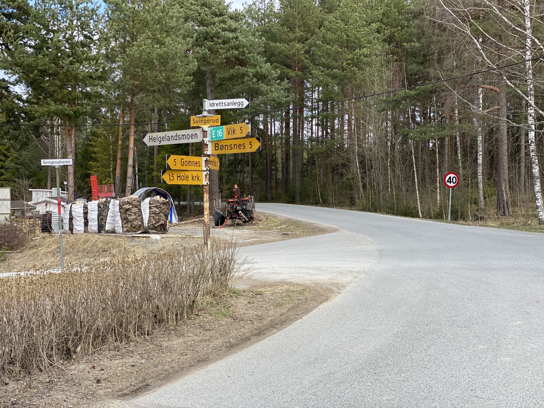 Krysset ved Svingerud