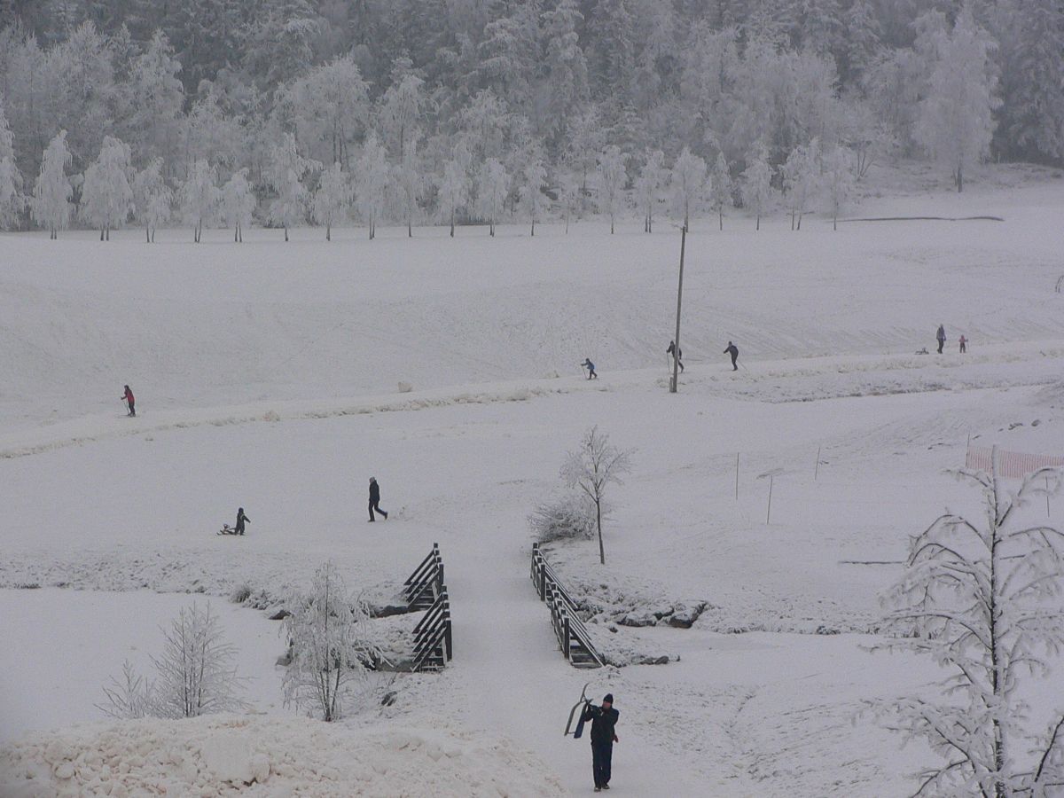 Kunstsnøløypa på Greverud