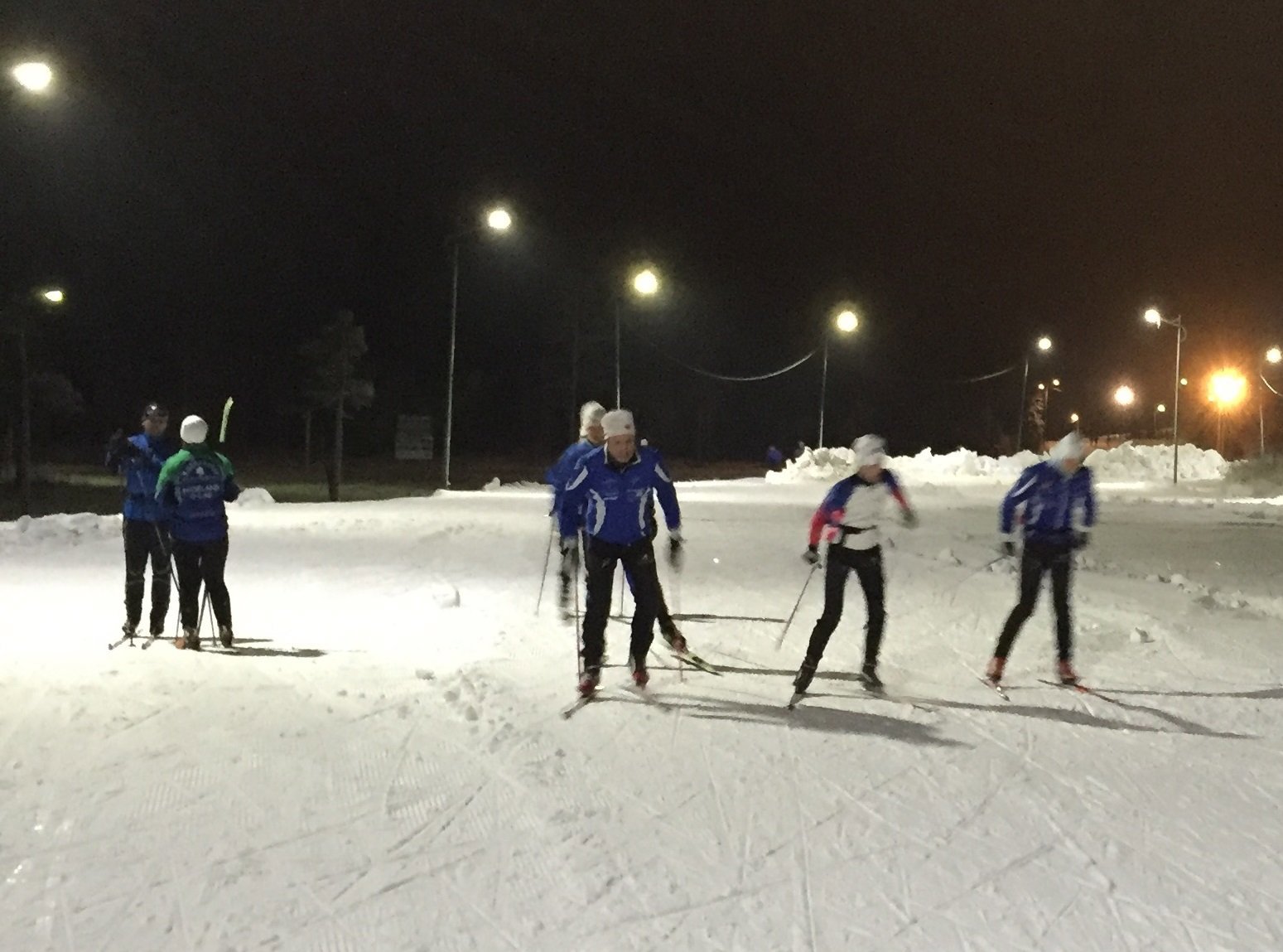 Kunstsnøløypa på Lygna er kjørt